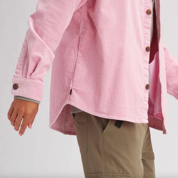 ⬇️ Stoic Corduroy Overshirt - Men's in Pink Size Medium - Picture 4 of 12
